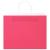 Pungi de hârtie 50 buc cu mânere roz 32x22x24 cm GartenMobel Dekor