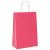 Pungi de hârtie 250 buc cu mânere roz 21x11x31 cm GartenMobel Dekor