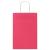 Pungi de hârtie 250 buc cu mânere roz 21x11x31 cm GartenMobel Dekor