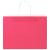 Pungi de hârtie 250 buc cu mânere roz 32x17x25 cm GartenMobel Dekor