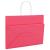 Pungi de hârtie 250 buc cu mânere roz 32x17x25 cm GartenMobel Dekor