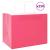 Pungi de hârtie 250 buc cu mânere roz 32x22x24 cm GartenMobel Dekor