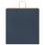 Saci de hârtie 50 buc cu mânere Albastru 45x17x48 cm GartenMobel Dekor