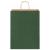 Saci de hârtie 250 buc cu mânere verde 32x12x42 cm GartenMobel Dekor