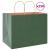 Saci de hârtie 250 buc cu mânere verde 32x22x24 cm GartenMobel Dekor
