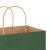 Saci de hârtie 250 buc cu mânere verde 32x22x24 cm GartenMobel Dekor