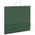 Pungi de hârtie 250 buc cu mânere verde 54x15x49 cm GartenMobel Dekor