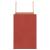 Pungi de hârtie 250 buc cu mânere roșii 26x17x25 cm GartenMobel Dekor