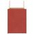 Pungi de hârtie 250 buc cu mânere roșii 32x22x28 cm GartenMobel Dekor