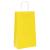 Pungi de hârtie 50 buc cu mânere galbene 21x11x36 cm GartenMobel Dekor