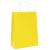 Pungi de hârtie 50 buc cu mânere galbene 26x12x35 cm GartenMobel Dekor