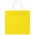 Pungi de hârtie 50 buc cu mânere galbene 26x17x25 cm GartenMobel Dekor
