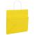 Pungi de hârtie 50 buc cu mânere galbene 26x17x25 cm GartenMobel Dekor