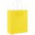 Pungi de hârtie 250 buc cu mânere galbene 18x8x22 cm GartenMobel Dekor