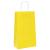 Pungi de hârtie 250 buc cu mânere galbene 21x11x36 cm GartenMobel Dekor