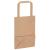 Pungi de hârtie 50 buc cu mânere maro 15x8x21 cm GartenMobel Dekor