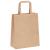 Pungi de hârtie 50 buc cu mânere maro 18x8x22 cm GartenMobel Dekor