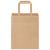 Pungi de hârtie 250 buc cu mânere maro 18x8x22 cm GartenMobel Dekor