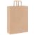 Pungi de hârtie 250 buc cu mânere maro 32x12x42 cm GartenMobel Dekor