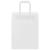 Pungi de hârtie 50 buc cu mânere albe 21x11x28 cm GartenMobel Dekor