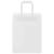 Pungi de hârtie 250 buc cu mânere albe 21x11x28 cm GartenMobel Dekor