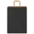 Saci de hârtie 50 buc cu mânere negre 26x12x35 cm GartenMobel Dekor