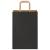 Pungi de hârtie 250 buc cu mânere negre 21x11x31 cm GartenMobel Dekor