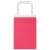 Saci de hârtie 50 buc cu mânere roz 15x8x21 cm GartenMobel Dekor