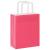 Pungi de hârtie 50 buc cu mânere roz 18x8x22 cm GartenMobel Dekor