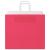 Pungi de hârtie 50 buc cu mânere roz 32x22x28 cm GartenMobel Dekor