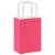 Pungi de hârtie 250 buc cu mânere roz 15x8x21 cm GartenMobel Dekor