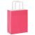 Pungi de hârtie 250 buc cu mânere roz 18x8x22 cm GartenMobel Dekor