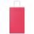 Pungi de hârtie 250 buc cu mânere roz 21x11x36 cm GartenMobel Dekor