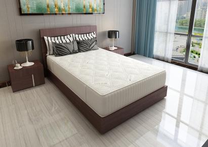 Saltea cu memorie si arcuri Silver Evolution Pocket Spring, Horeca, 200x200, inaltime 30 cm, husa cu ioni de argint, fermitate ridicata Relax KipRoom