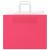 Pungi de hârtie 250 buc cu mânere roz 32x22x24 cm GartenMobel Dekor