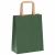 Pungi de hârtie 250 buc cu mânere verde 18x8x22 cm GartenMobel Dekor