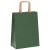 Pungi de hârtie 250 buc cu mânere verde 21x11x28 cm GartenMobel Dekor