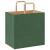 Pungi de hârtie 250 buc cu mânere verde 26x17x25 cm GartenMobel Dekor