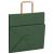 Pungi de hârtie 250 buc cu mânere verde 26x17x25 cm GartenMobel Dekor