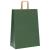 Pungi de hârtie 250 buc cu mânere verde 32x17x44 cm GartenMobel Dekor
