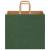 Pungi de hârtie 250 buc cu mânere verde 32x22x28 cm GartenMobel Dekor