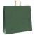 Pungi de hârtie 250 buc cu mânere verde 54x15x49 cm GartenMobel Dekor