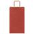 Pungi de hârtie 50 buc cu mânere roșii 21x11x36 cm GartenMobel Dekor