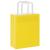 Pungi de hârtie 50 buc cu mânere galbene 18x8x22 cm GartenMobel Dekor