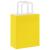 Pungi de hârtie 50 buc cu mânere galbene 18x8x22 cm GartenMobel Dekor