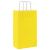 Pungi de hârtie 50 buc cu mânere galbene 21x11x36 cm GartenMobel Dekor