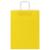 Pungi de hârtie 50 buc cu mânere galbene 26x12x35 cm GartenMobel Dekor