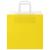 Pungi de hârtie 50 buc cu mânere galbene 26x17x25 cm GartenMobel Dekor