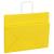Pungi de hârtie 50 buc cu mânere galbene 32x17x25 cm GartenMobel Dekor