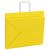 Pungi de hârtie 50 buc cu mânere galbene 32x22x24 cm GartenMobel Dekor
